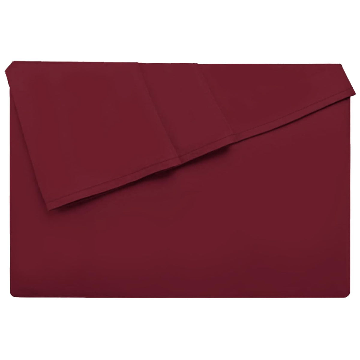 Lirex Twin Flat Sheet, Top Sheet for Bed - 1800 Microfiber, Soft & Breathable, Hotel Quality Flat Sheet, Black