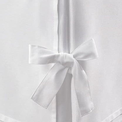 Laura Ashley - Queen Size Cotton Sateen Bed Skirt, 14.5 -Inch Drop