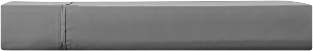 Kingnex Oversized King Flat Sheet 132x110 Top Sheet Only Grey