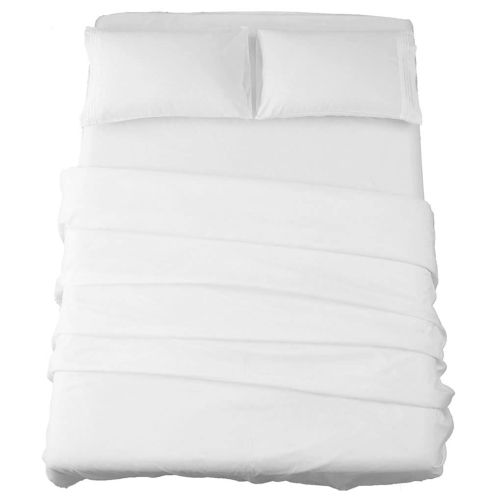 SONORO KATE Bed Sheet Set Super Soft Microfiber Sheets,4PC,Queen Size