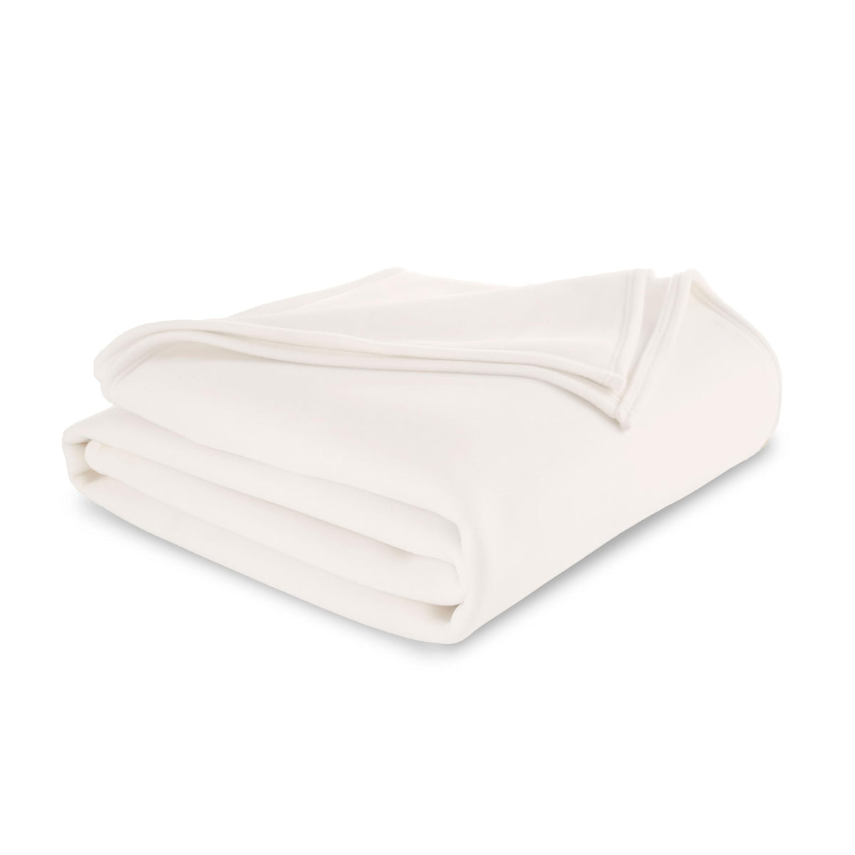 Vellux 1B07049 Original Insulating Core Hotel Style Solid blanket Machine Washable Soft Cozy Warm Pet Friendly Bed Sofa Blankets, Twin, Beige