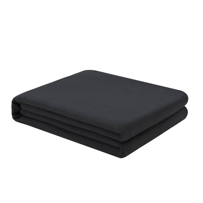 FreshCulture Twin Flat Sheet - Hotel Quality Twin Flat Sheet Only - Brushed Microfiber Top Sheet - Ultra Soft & Breathable - Wrinkle-Free - Easy Care - Single Flat Sheet (Twin, White)