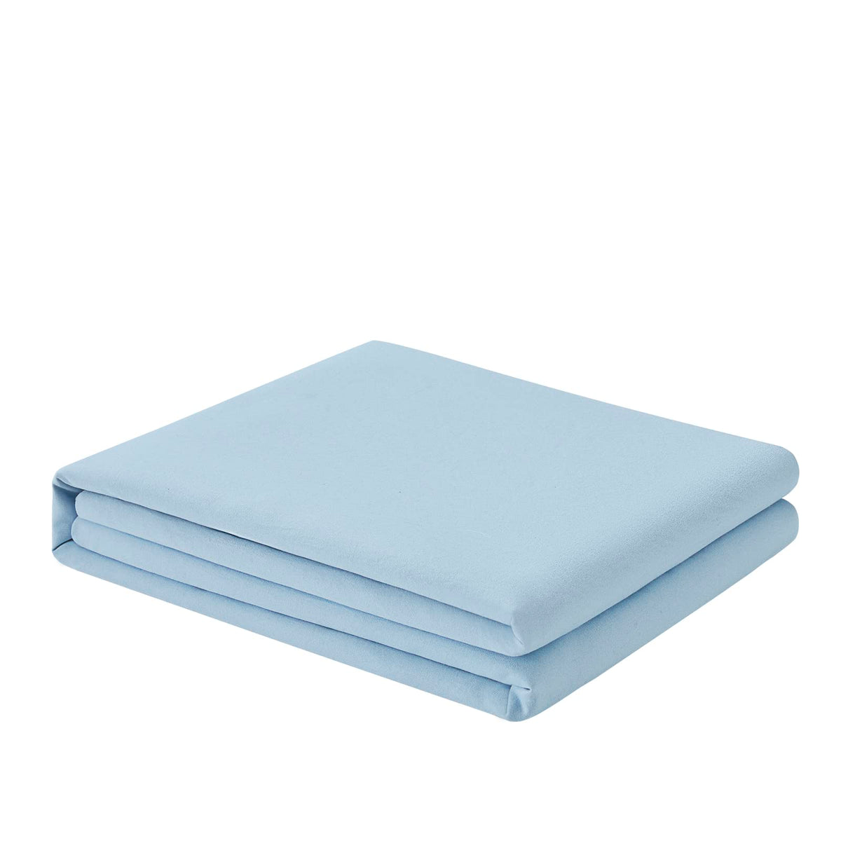 FreshCulture Twin Flat Sheet - Hotel Quality Twin Flat Sheet Only - Brushed Microfiber Top Sheet - Ultra Soft & Breathable - Wrinkle-Free - Easy Care - Single Flat Sheet (Twin, White)