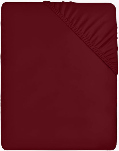 Pack of 6 Twin Fitted Sheet, Fits Up to 15 Inch Deep Pocket, White
