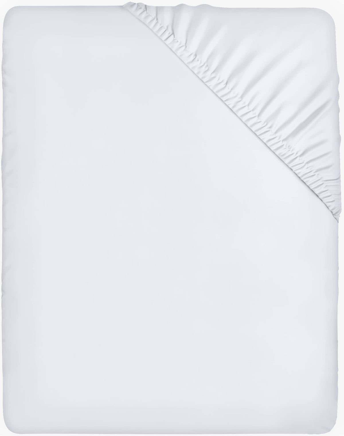 Pack of 6 Twin Fitted Sheet, Fits Up to 15 Inch Deep Pocket, White