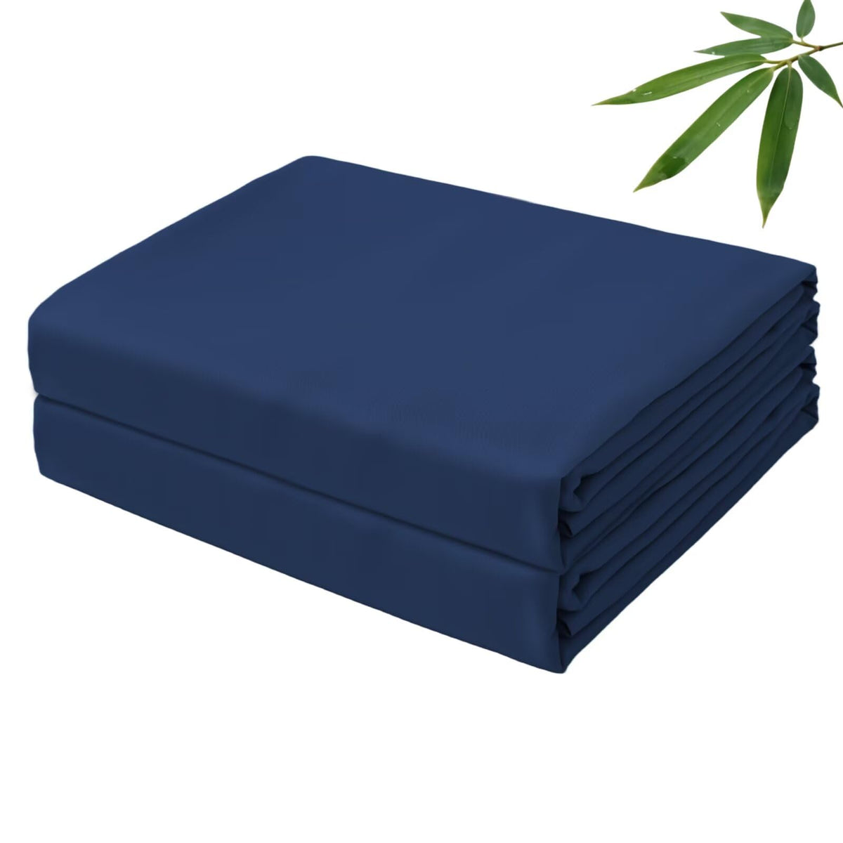 Bamboo Viscose Flat Sheets Only, 400 Thread Count Sateen Weave Twin Size Flat Sheet Only, Luxury Soft Cooling for Hot Sleepers, Silky Breathable (Beige, Twin)