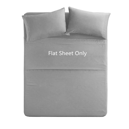 Twin Size Flat Sheet Single - 300 Thread Count 100% Egyptian Cotton Quality - Hotel Collection Flat Sheet Sold Separately - White
