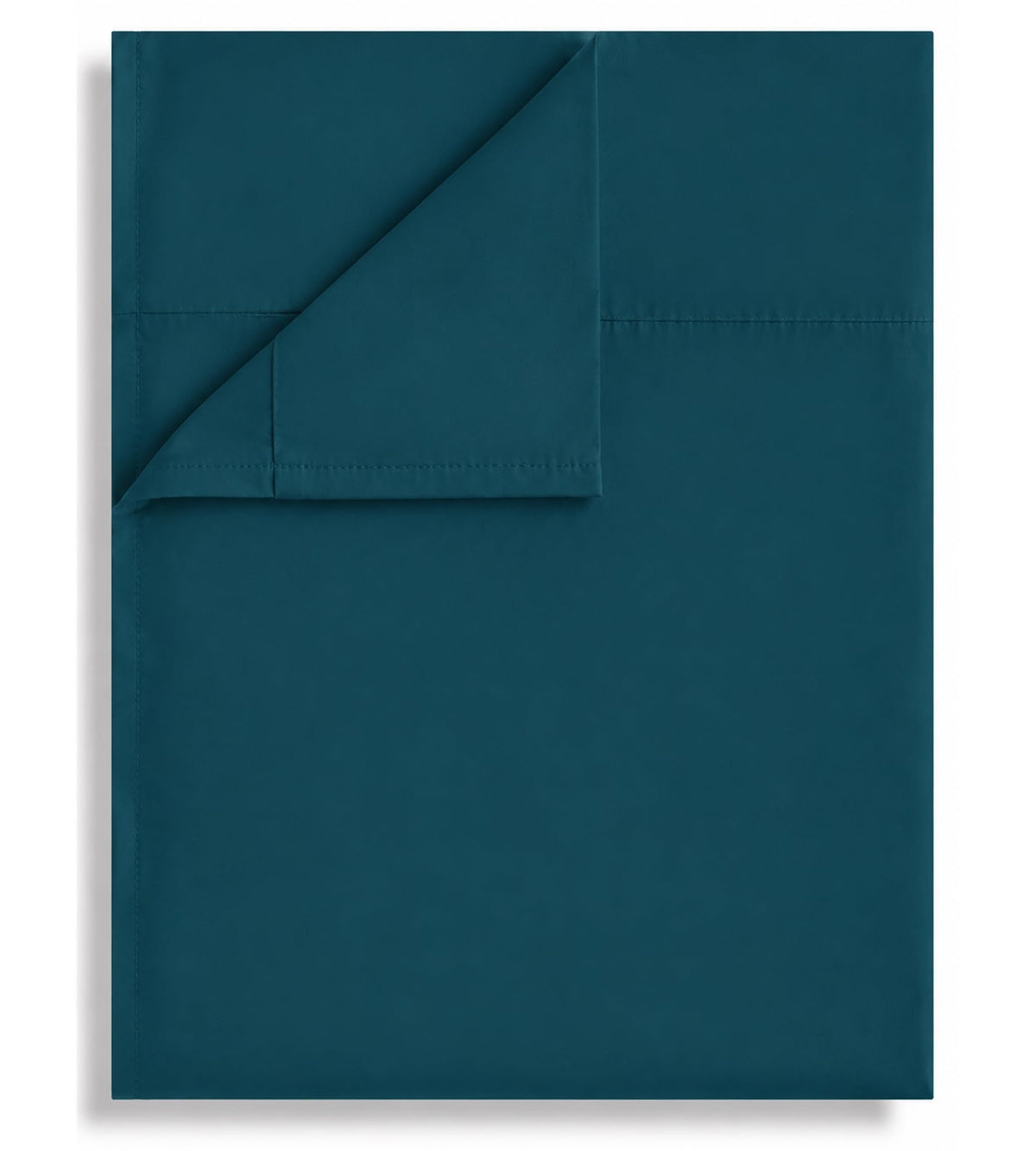 CULVE Twin Flat Sheet Only, 1 Pack White, Soft Brushed Microfiber, 66x96