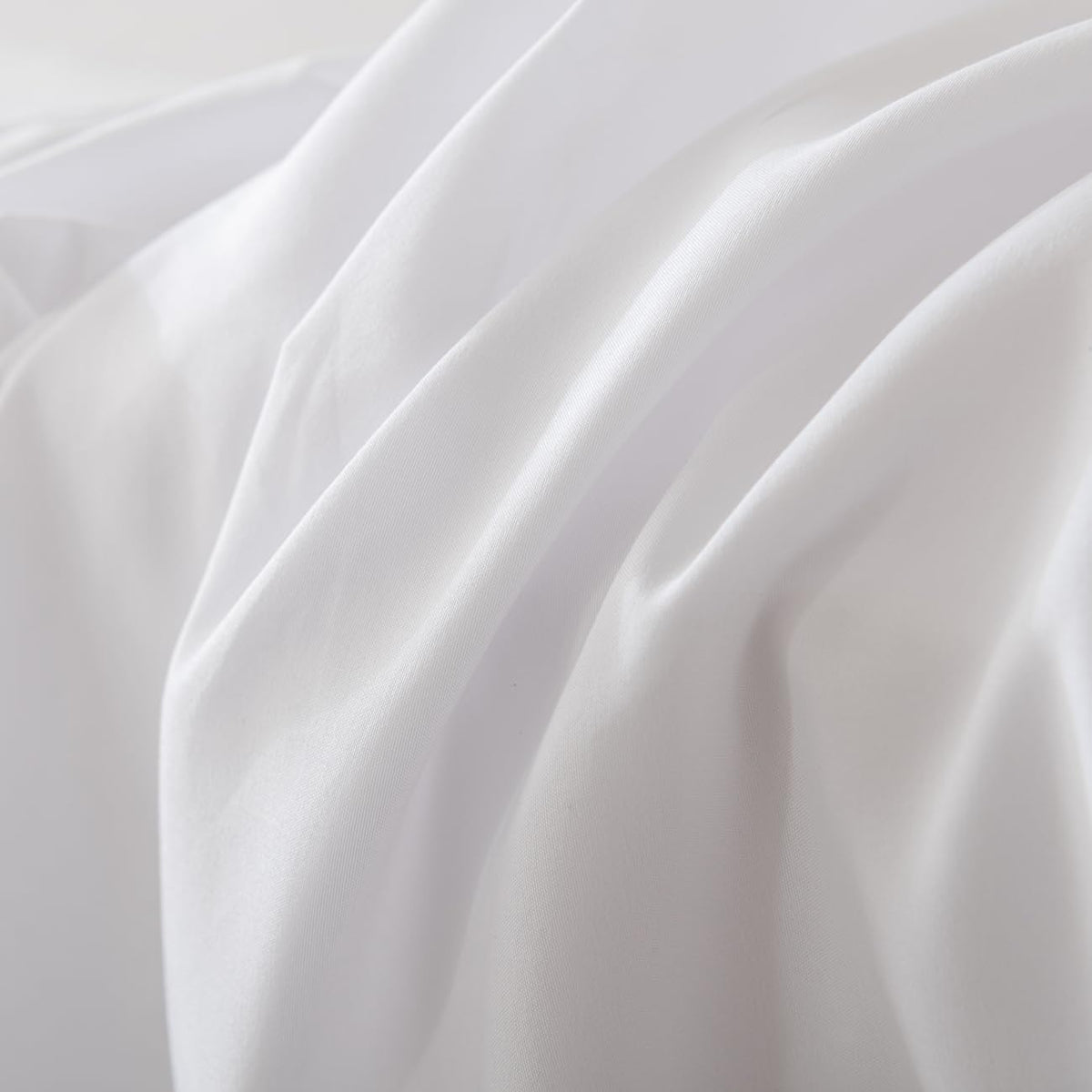 Dorm Room Bed Skirt Twin XL, College Dorm Bed Skirt-White, 34 Inch