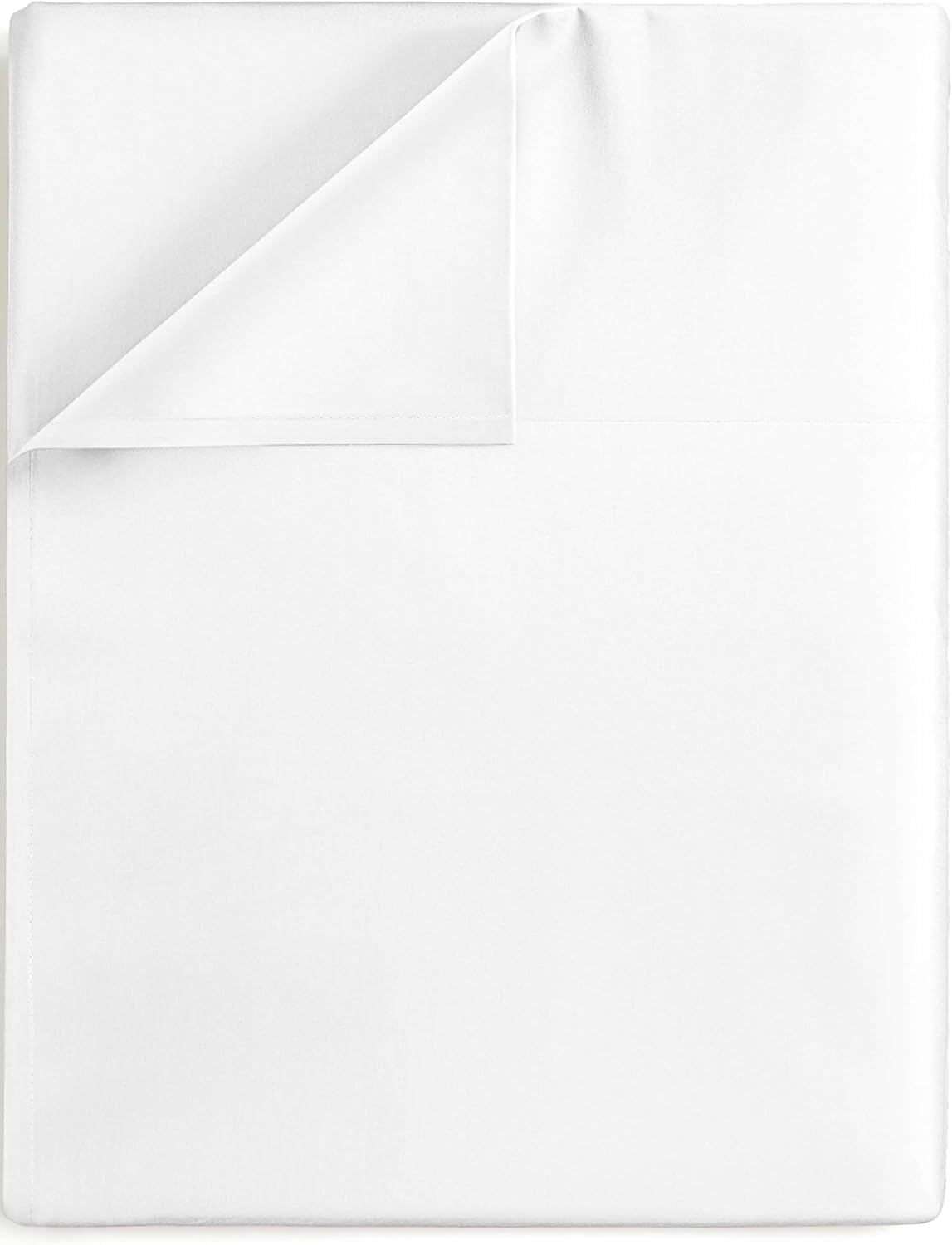 100% Egyptian Cotton Flat Sheet King, 1 Pc King Flat Sheet Only, White