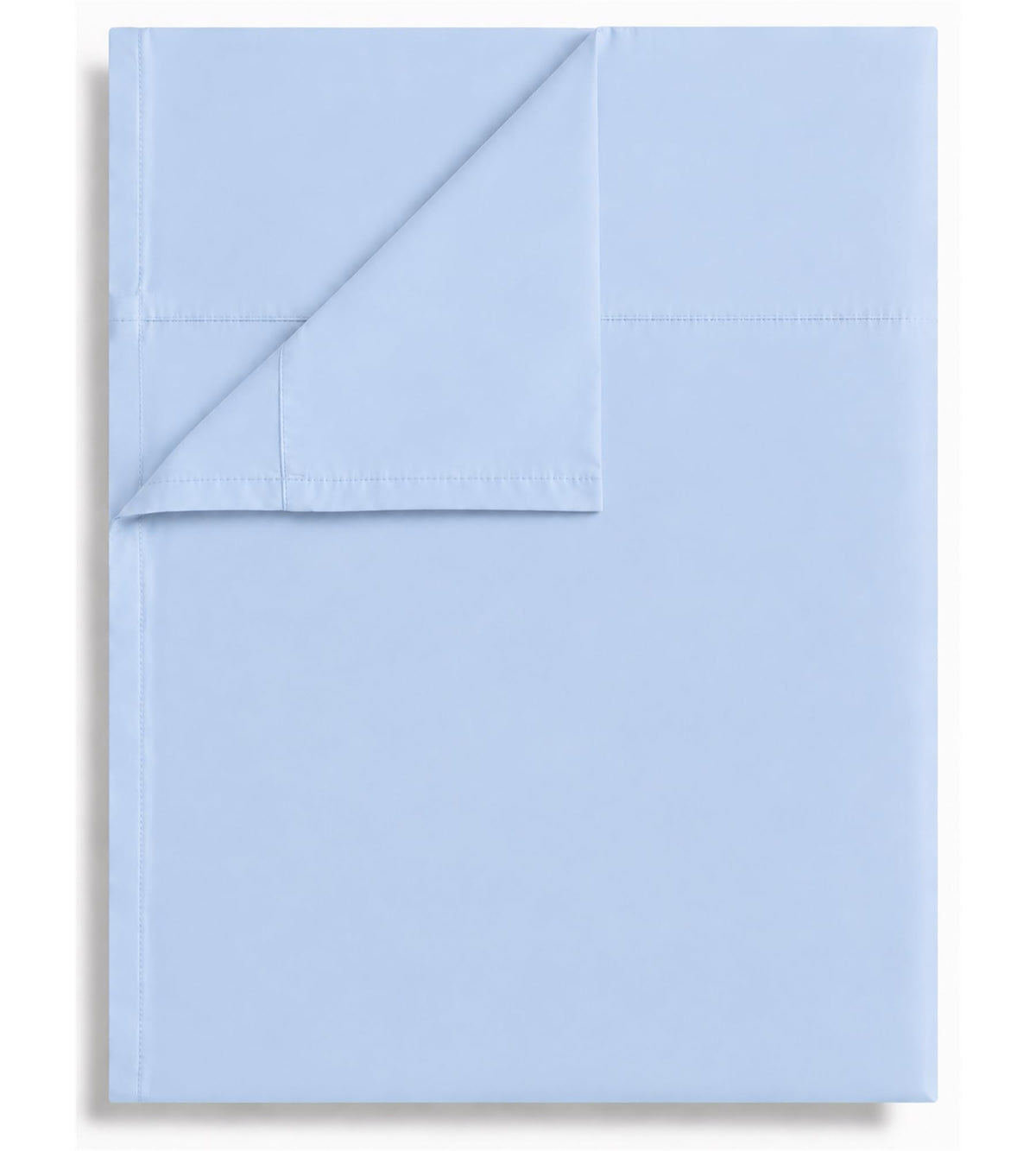 CULVE Twin Flat Sheet Only, 1 Pack White, Soft Brushed Microfiber, 66x96