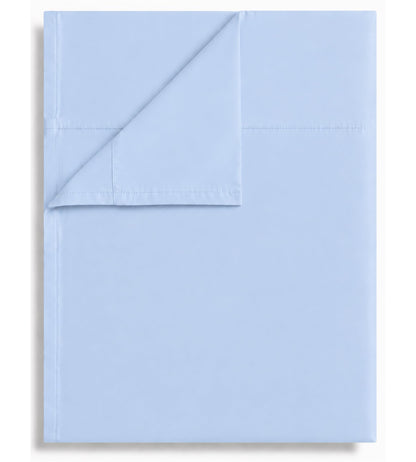 CULVE Twin Flat Sheet Only, 1 Pack White, Soft Brushed Microfiber, 66x96