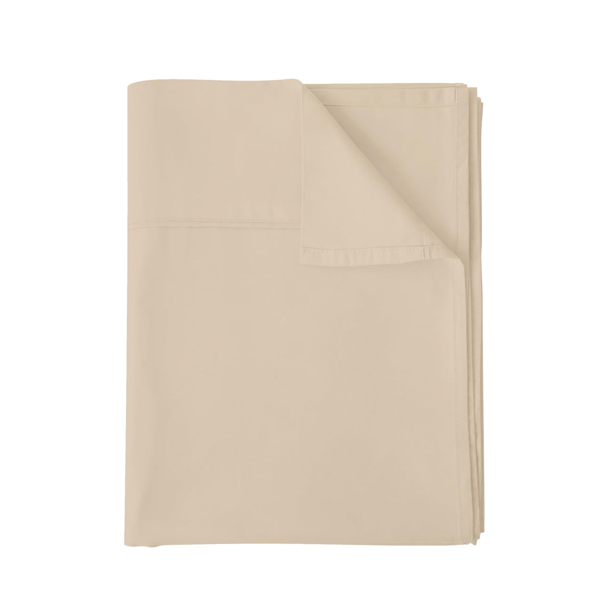 Flat Sheet Only Queen Size, 400 TC 100% Egyptian Cotton Flat Sheet - Wrinkle, Fade, Stain Resistant (White, Queen)
