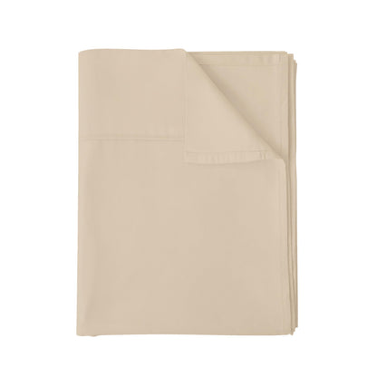 Flat Sheet Only Queen Size, 400 TC 100% Egyptian Cotton Flat Sheet - Wrinkle, Fade, Stain Resistant (White, Queen)