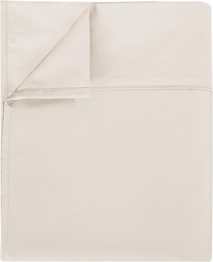 100% Egyptian Cotton Flat Sheet King, 1 Pc King Flat Sheet Only, White