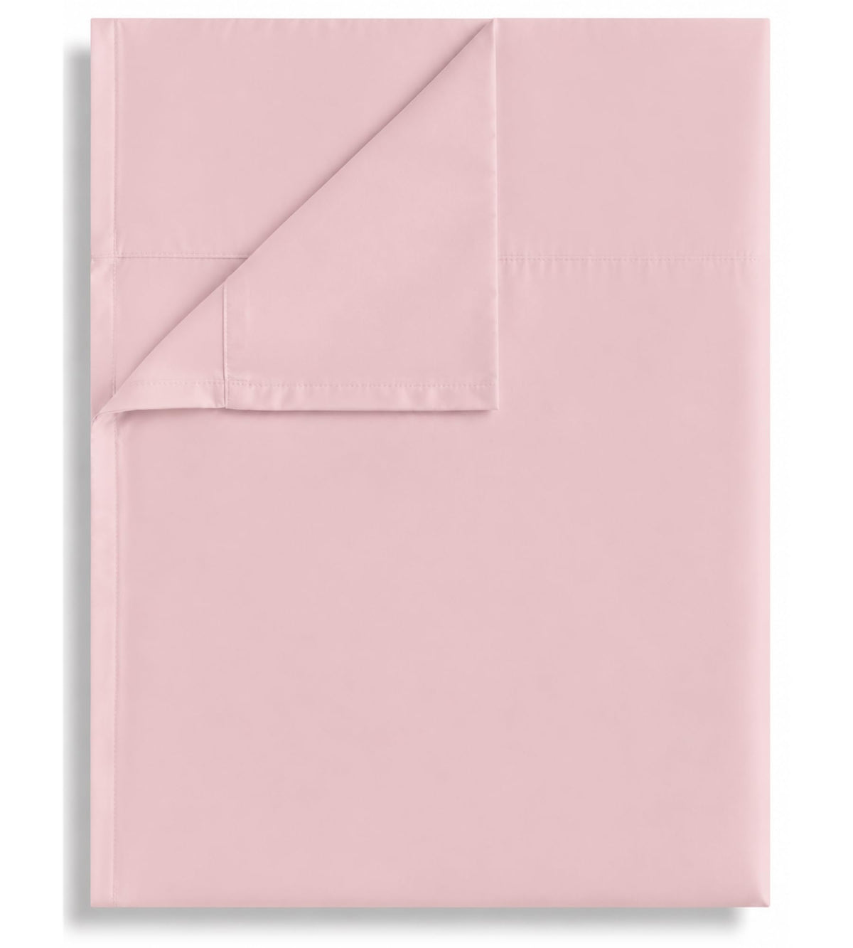 CULVE Twin Flat Sheet Only, 1 Pack White, Soft Brushed Microfiber, 66x96