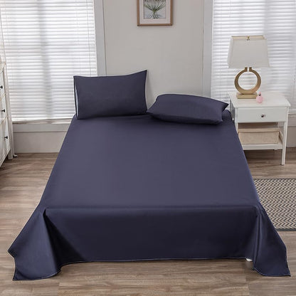 WenBags Waterproof Bed Sheet Flat Sheets Lightweight,70*90 Inches Queen Size Mattress Furniture Protector Cover for Bed Couch, Pet Hair Resistant Cover Ideal for Dogs Cats Hotels and Hospitals (Gray)