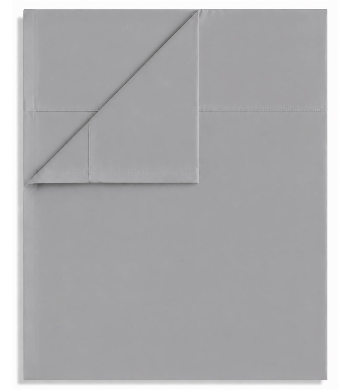 CULVE Twin Flat Sheet Only, 1 Pack White, Soft Brushed Microfiber, 66x96