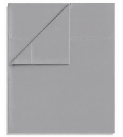 CULVE Twin Flat Sheet Only, 1 Pack White, Soft Brushed Microfiber, 66x96