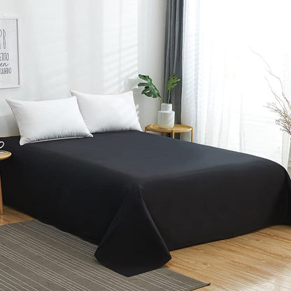 WenBags Waterproof Bed Sheet Flat Sheets Lightweight,70*90 Inches Queen Size Mattress Furniture Protector Cover for Bed Couch, Pet Hair Resistant Cover Ideal for Dogs Cats Hotels and Hospitals (Gray)