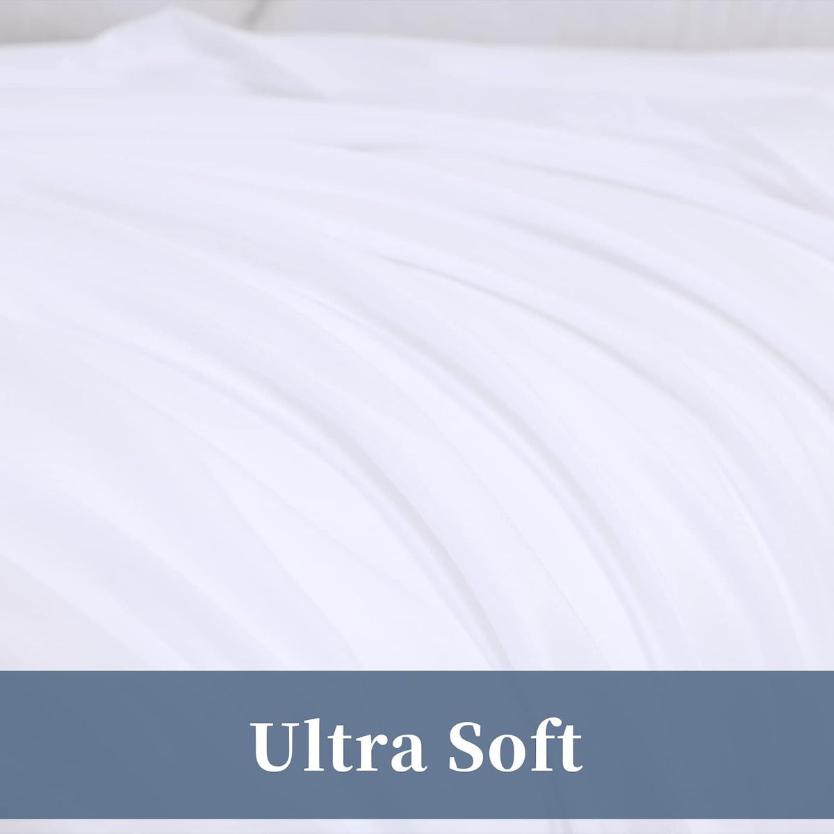 HOMBYS Alaskan King (120x132) Flat Sheet, White Extra Large Oversized King Flat Sheets, Soft & Durable Bed Sheet, Smooth & Breathable Top Sheet (White, Alaskan King)