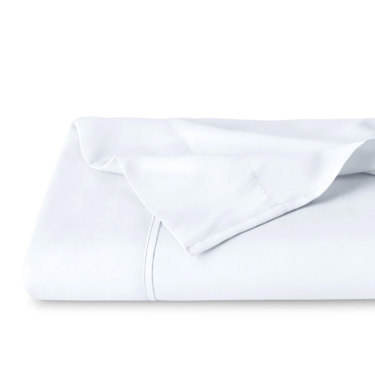 Bare Home Flat Top Sheet 1800 Ultra-Soft (Twin/Twin XL, White)