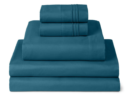 Mellanni Iconic 4-Piece, Ultra Soft Sheet Set (Queen, White)