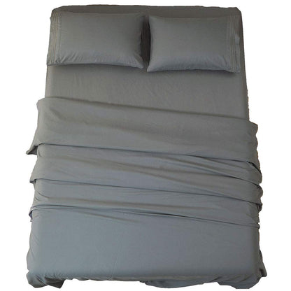 SONORO KATE Bed Sheet Set Super Soft Microfiber Sheets,4PC,Queen Size