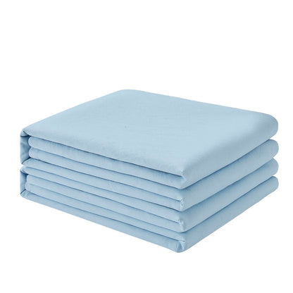 FreshCulture Twin Flat Sheets Only 2 Pack - Hotel Quality Flat Bed Sheets - Brushed Microfiber - Ultra Soft & Breathable - Wrinkle-Free - Easy Care - Flat Sheets Only Twin Size (White)