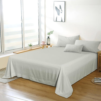 Bedding Twin Flat Sheet - Soft Brushed Microfiber, Shrinkage and Fade Resistant Top Sheet - Easy Care - 1 Flat Sheet Only, Pink