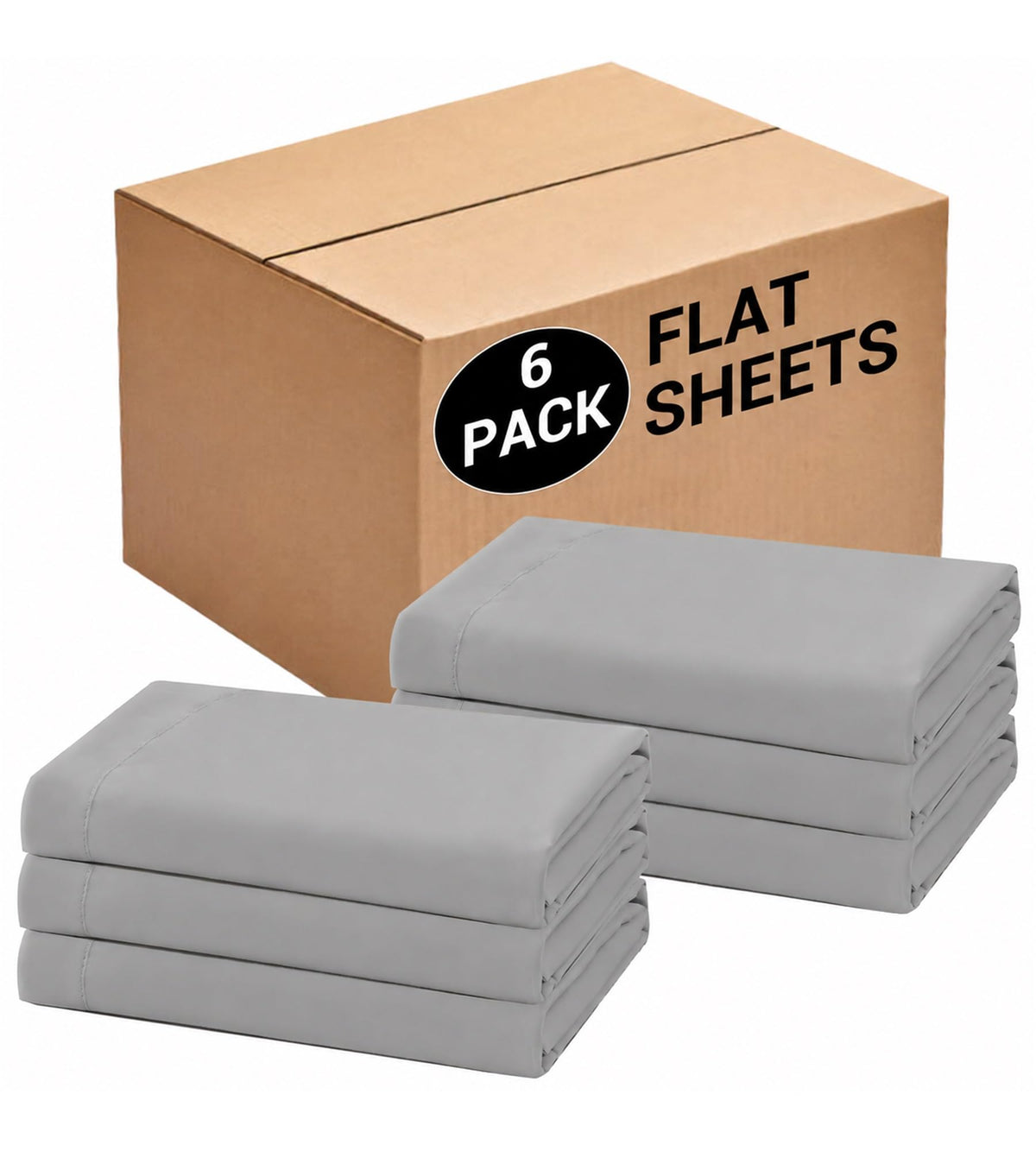 CULVE Twin Flat Sheet Only, 1 Pack White, Soft Brushed Microfiber, 66x96