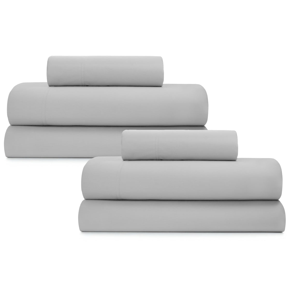 California Design Den 100% Organic Cotton Queen Bed Sheet Set, Olive Green