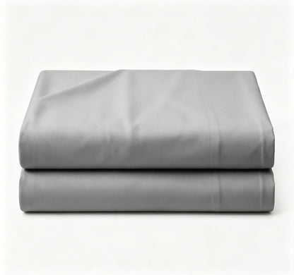Flat Sheets 2 Pack - Hotel Quality Flat Bed Sheets - Brushed Microfiber - Ultra Soft & Breathable - Wrinkle-Free - Easy Care - Flat Sheets Only (White, Twin-2Pack)