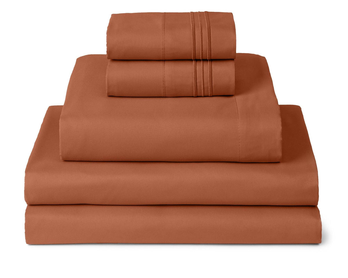 Mellanni Iconic 4-Piece, Ultra Soft Sheet Set (Queen, White)