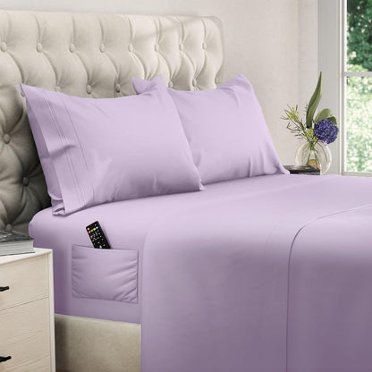 DREAMCARE King Size Sheets Set - King - Extra Deep - Gray