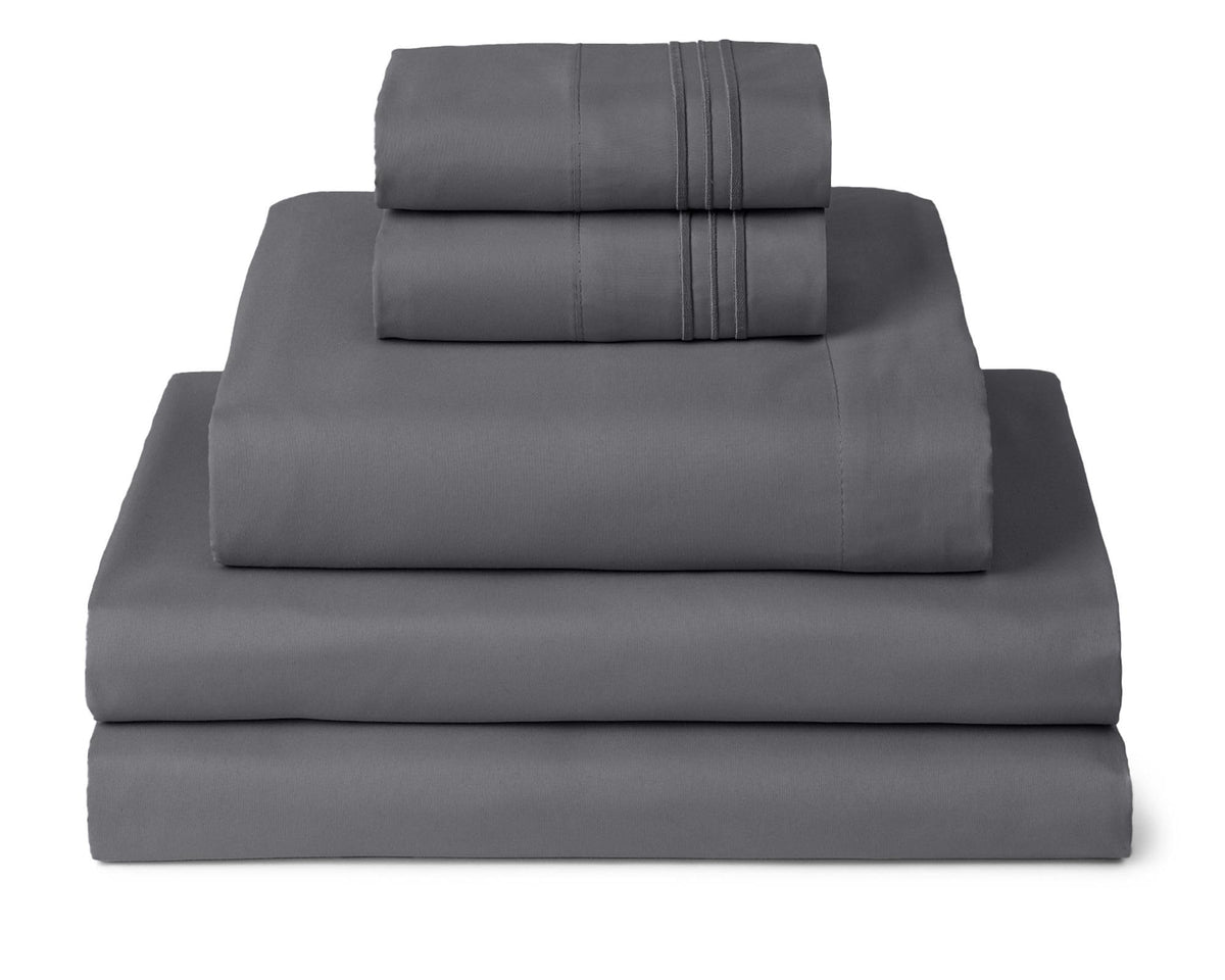 Mellanni Iconic 4-Piece, Ultra Soft Sheet Set (Queen, White)