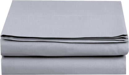 Elegant Comfort Premium Hotel Quality 1-Piece Flat Sheet, Luxury and Softest 1500 Premium Hotel Quality Microfiber Bedding Flat Sheet, Wrinkle-Free, Stain-Resistant, California King, Cream