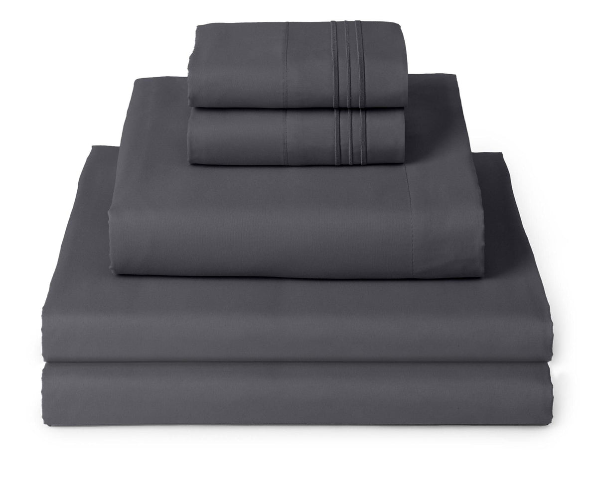 Mellanni Iconic 4-Piece, Ultra Soft Sheet Set (Queen, White)