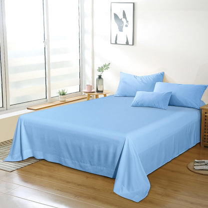 Bedding Twin Flat Sheet - Soft Brushed Microfiber, Shrinkage and Fade Resistant Top Sheet - Easy Care - 1 Flat Sheet Only, Pink