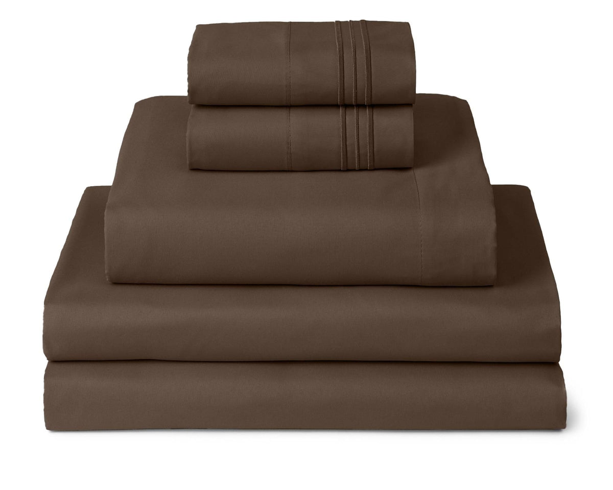 Mellanni Iconic 4-Piece, Ultra Soft Sheet Set (Queen, White)