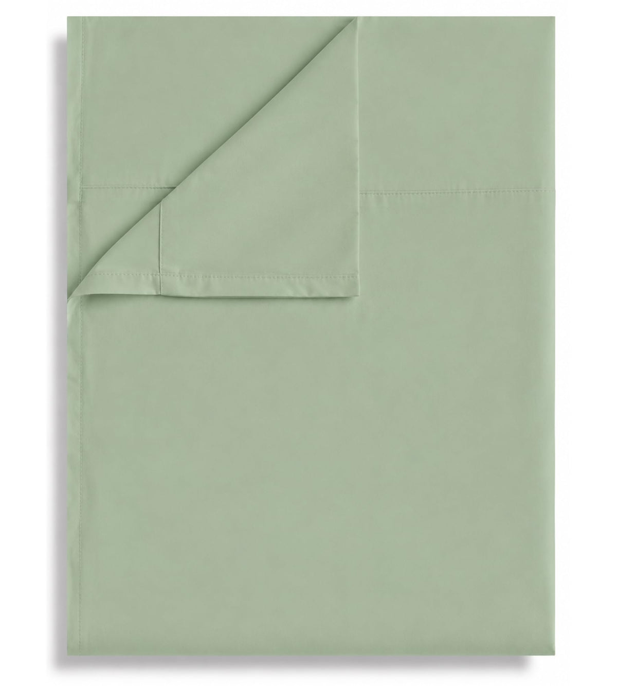 CULVE Twin Flat Sheet Only, 1 Pack White, Soft Brushed Microfiber, 66x96