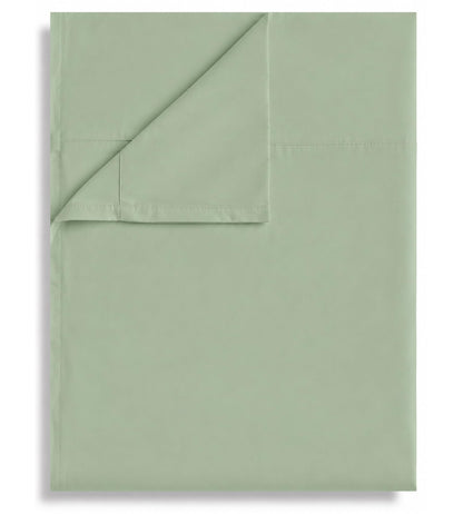 CULVE Twin Flat Sheet Only, 1 Pack White, Soft Brushed Microfiber, 66x96