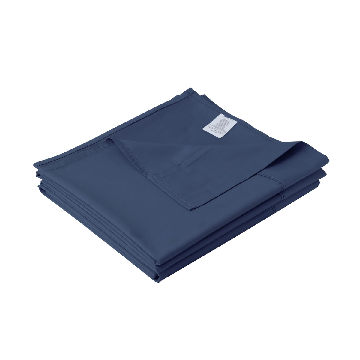 Cotton King Flat Sheet Only, 600 Thread Count 100% Egyptian Cotton Top Sheet 1Pcs, Cool & Breathable Flat Bed Sheets Wrinkle, Fade, Stain Resistant (White King)