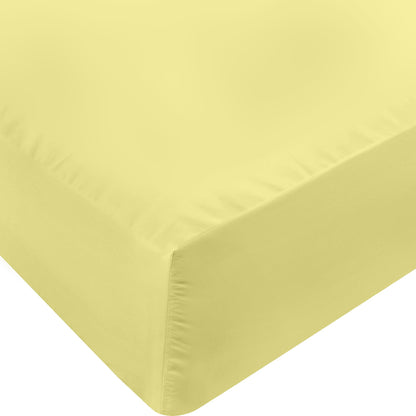 Pack of 6 Twin Fitted Sheet, Fits Up to 15 Inch Deep Pocket, White