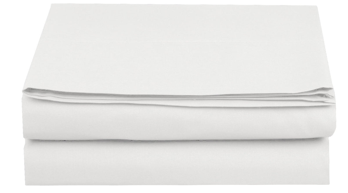 Elegant Comfort Premium Hotel Quality 1-Piece Flat Sheet, Luxury and Softest 1500 Premium Hotel Quality Microfiber Bedding Flat Sheet, Wrinkle-Free, Stain-Resistant, California King, Cream