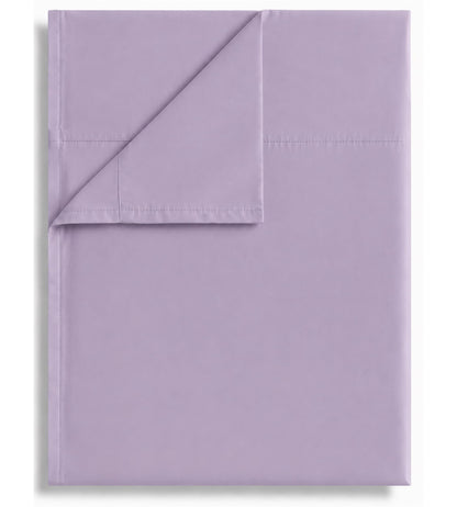 CULVE Twin Flat Sheet Only, 1 Pack White, Soft Brushed Microfiber, 66x96