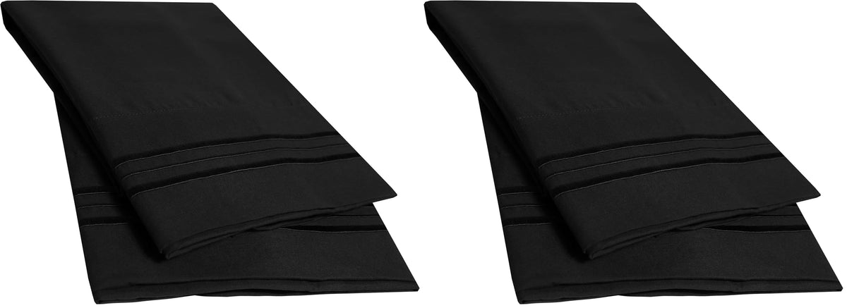 King Size Flat Sheet Only - Ultra Soft & Breathable Brushed Microfiber Top Sheet Only for King Size Beds, Denim Blue