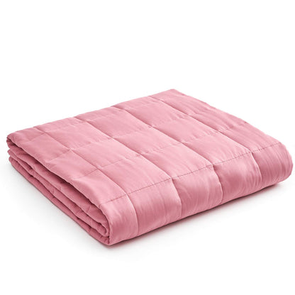 YnM 15lbs Weighted Blanket for Adults, 48x72 Inches, Dark Grey