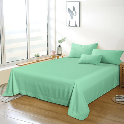Bedding Twin Flat Sheet - Soft Brushed Microfiber, Shrinkage and Fade Resistant Top Sheet - Easy Care - 1 Flat Sheet Only, Pink