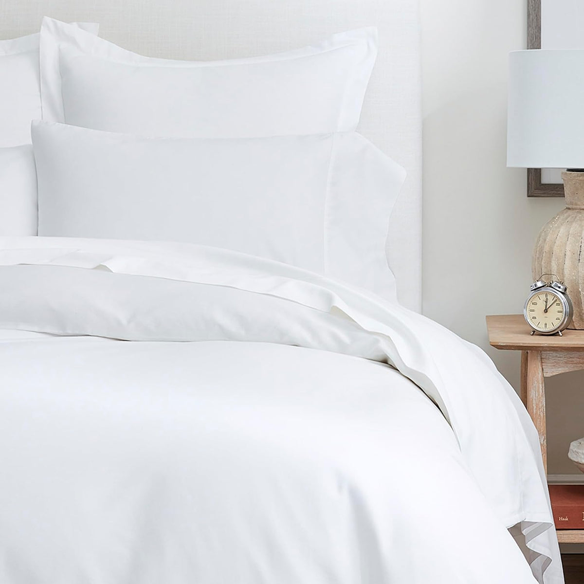 BOLL & BRANCH Signature Hemmed Flat Sheet, King, White